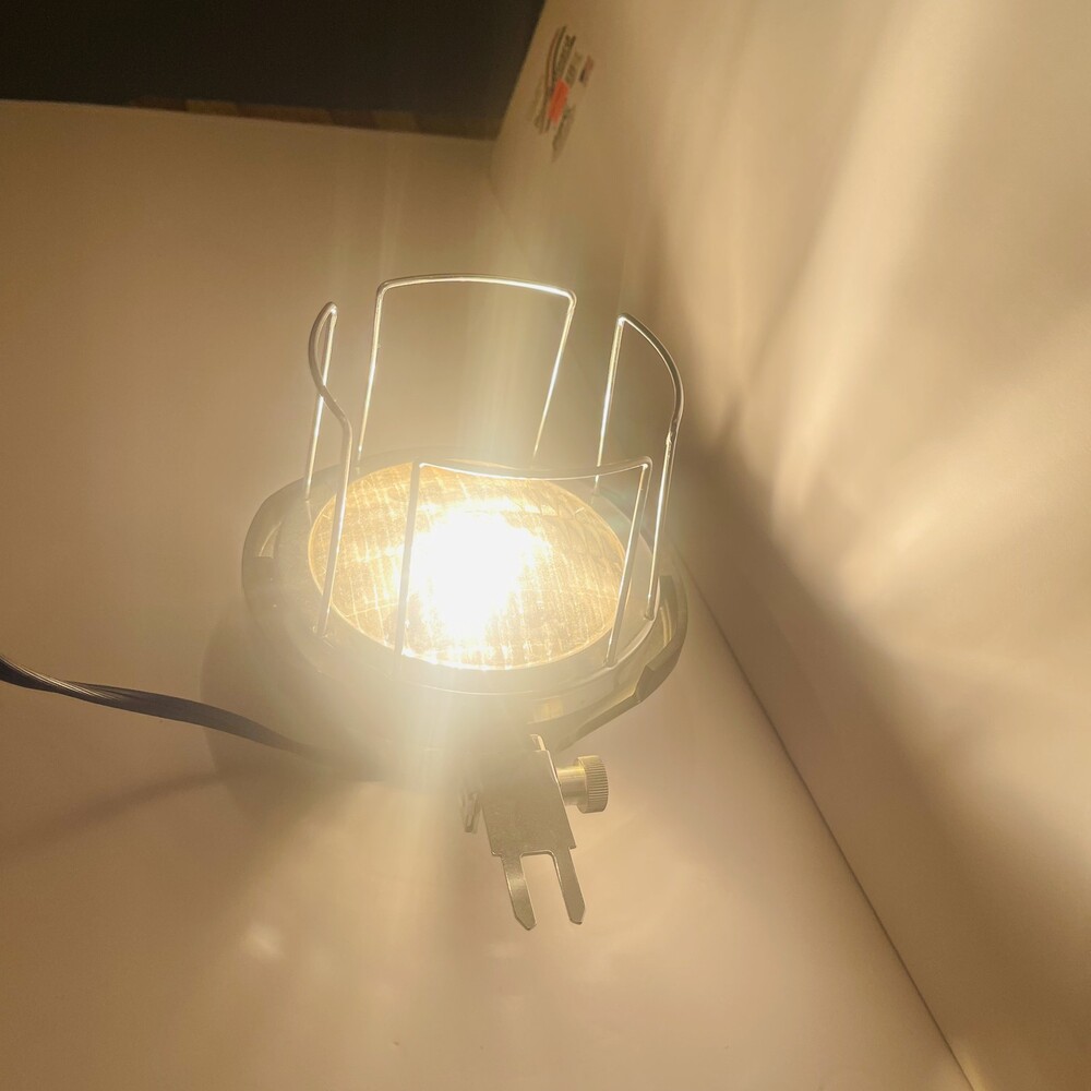 Vintage Bell & Howell Movie Camera Light #46483 Works great! Very clean. 1 owner